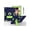 Green, variant on Case for iPad 2, iPad 3, iPad 4 with Kickstand, Heavy Duty Shockproof Protective Cover with Stylus Pen