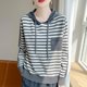 thumbnail image 2 of American Hooded Sweatshirt Women's Loose Base 2024 Spring And Autumn New Item Hooded Sweater Casual Jacket Knitted Sweater Top, 2 of 5