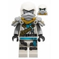 thumbnail image 3 of LEGO Ninjago Dragons Rising Season 2: Zane Climber Minifigure with Weapons, 3 of 5