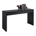 thumbnail image 3 of Convenience Concepts Northfield Console de Hall en Fini Bois Noir, 3 of 5