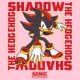 thumbnail image 2 of Girls Sonic the Hedgehog Shadow Text Frame T Shirt, 2 of 4