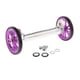 thumbnail image 2 of Varilla de extensión de bicicleta plegable para transporte de Plata violeta Sharpla Ruedas fáciles de bicicleta, 2 of 8