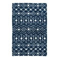 thumbnail image 6 of Unique Loom Moroccan Trellis Shag Collection Area Rug - Meknes (6' 1" x 9' Rectangle Navy Blue/Ivory), 6 of 6