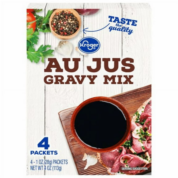 2X-KR Au Jus Gravy Mix - 1 oz - 4 pk