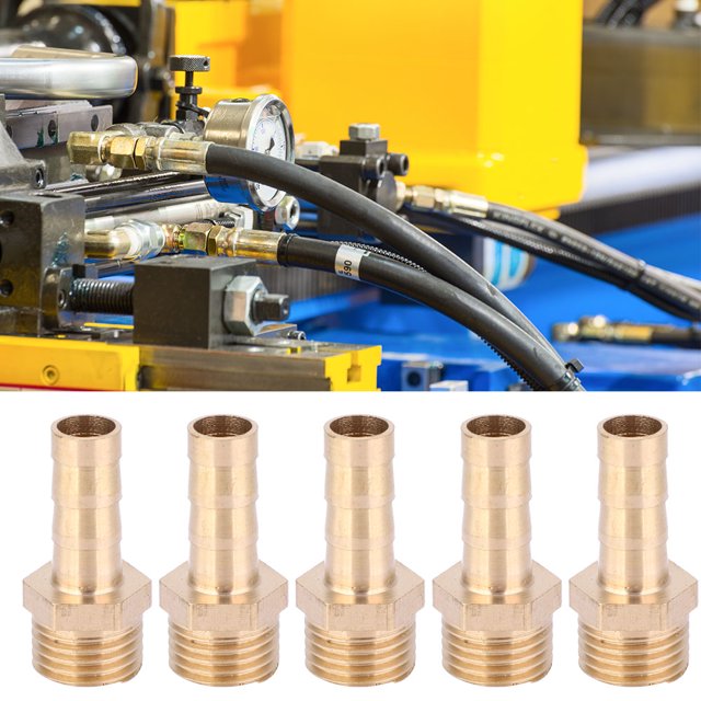 Reliable Practical Pipe Fitting, Safe G1/4 Male Thread Pipe Connector, For One-Piece Casting Gas Liquid