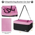 thumbnail image 6 of 212 Main PCD-42PK 16 in. Booster Dog Car Seat, Pink, 6 of 6