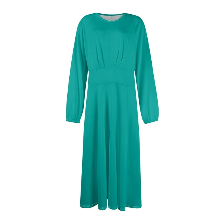 blue dress for baby girl Evamari Knit Dress Turquoise Turquoise / S main image 1