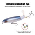 thumbnail image 4 of Señuelos De Pesca Señuelos de pesca de hélice 10 cm Fake Topwater Artificial Hard Bait (Azul claro) Likrtyny Para Estrenar, 4 of 7