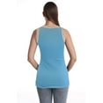thumbnail image 2 of SUMONA Women Tank Tops Round Neck Sleeveless Basic Ribbed Summer Cami Top Casual Shirt, 2 of 3