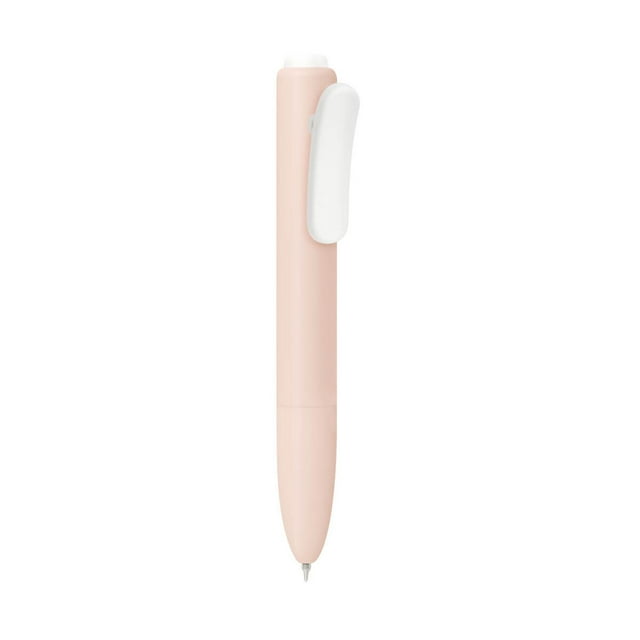 Bolígrafo promocional diseño ergonómico minimalista-YAZMA rosa 1.3 x 11.6