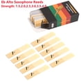 thumbnail image 4 of 10Pcs Eb Alto Saxophone Reeds Sax Accessories Strength 1.5 2.0 2.5 3.0 3.5 4.0, 4 of 6