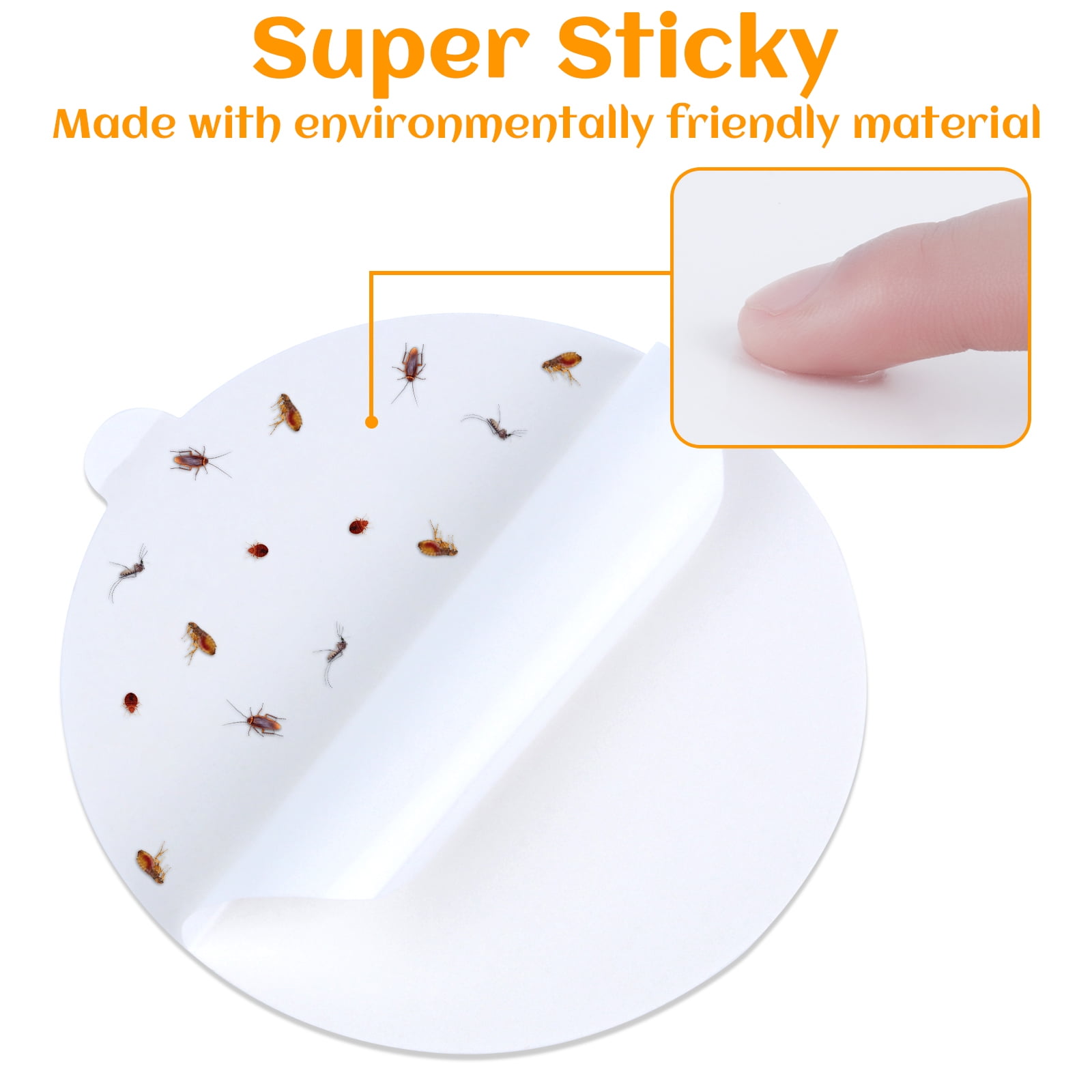 20/10/5/2Pcs Pest Control Disposable Sticky Bug Trap Adhesive Fly