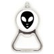 thumbnail image 1 of Universo monstruo alienígena Cabeza retrato Acero inoxidable Metal cerveza tapa sacacorchos, 1 of 3