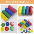 thumbnail image 3 of SHISUYAN 320pcs Plastic Poker Chips Learning Math Counting Chips Number Counting Plastic Chips, 3 of 9