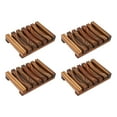 thumbnail image 1 of Plat en Bambou, Ventilation Support en Bambou Texture Magnifique pour Rangement, 1 of 8