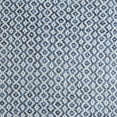 thumbnail image 2 of LR Home Ox Bay Blue Chevron All-Natural Cotton Square 2 Piece Pillow Cover Set, 2 of 6