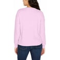 thumbnail image 3 of Buffalo Ladies' Long Sleeve Crew Neck top (Purple, Large), 3 of 3