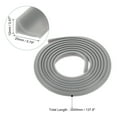 thumbnail image 2 of REGALWOVEN Collapsible Shower Barrier, Silicone Water Splash Guard Strip Grey 138 inch, 2 of 7