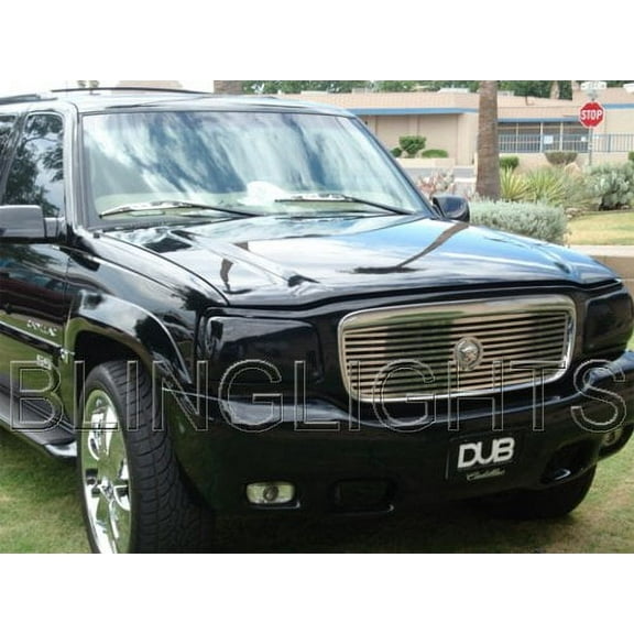 For Tinted Head Light Lamp Film Overlays for 1999 2000 Cadillac Escalade