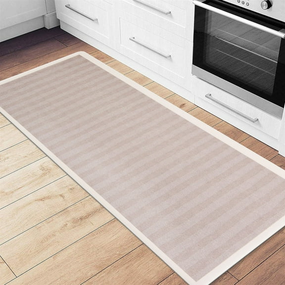 Chevron Boho 18"x47" Gray Anti-Fatigue Standing Mat