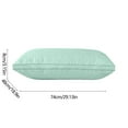 thumbnail image 3 of Family Gifts Memory Foam Pillow Super Soft Weave Pillow Standard Size 19 X 29 In Breathable Friendly Pillow Decorative Weave Pillow, 3 of 6