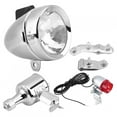 thumbnail image 4 of ESTINK 12V 6W Friction Generator Dynamo Headlight Tail Light Kit for Bicycle Motorized Bike, 4 of 7