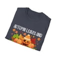 thumbnail image 4 of Autumn Leaves and Pumpkin Please Halloween T-Shirt, 4 of 4