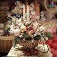 thumbnail image 5 of 5/1 piezas de tallos de purpurina en polvo dorado con forma de círculo de caramelo, decoración para árbol de Navidad, festival de Navidad, regalos de Año Nuevo 2024, decoraciones para fiestas, 5 of 5