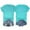 Light Blue, variant on JLFKNG T Shirts For Women Fashion Letter Printed Round Neck Short Sleeve T Shirt Tops Breathable Loose Fit Comfy Womens Clothes