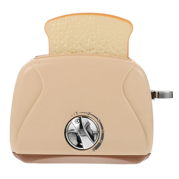 1 unid simulado tostadora juguete divertido mini tostadora muebles juguete juego de la casa suministro
