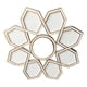 thumbnail image 3 of Espejo de maquillaje Ornamento Espejo decorativo para baño Dormitorio Blanco, 3 of 7