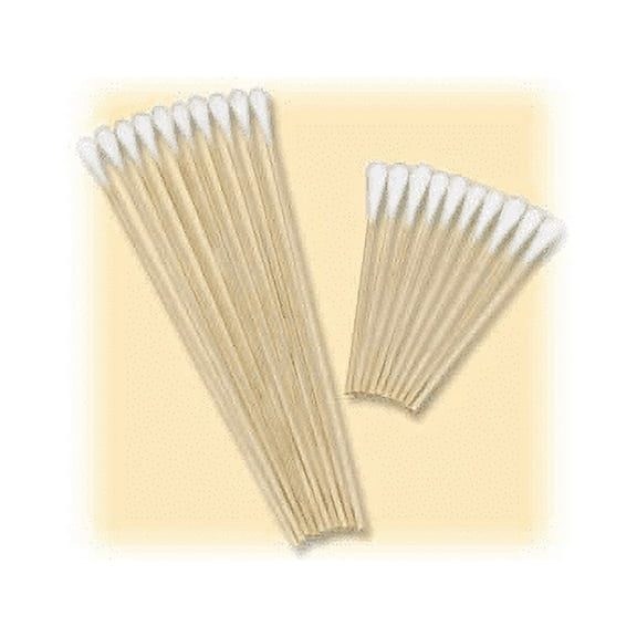 Medicom 803 Cotton Tipped Applicators 3" Non-Sterile Wood Shaft 1000/Pk