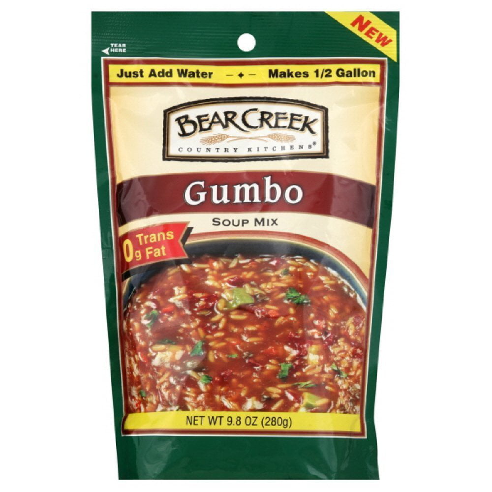 Bear Creek Country Kitchens Gumbo Soup Mix 9 8 Ounce Bags Pack Of 6 Walmart Com Walmart Com