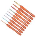 thumbnail image 4 of Aguja De Tejer, Gancho De Ganchillo Ergonómico Ligero Fácil De Operar Con Mango De Madera Para El Hogar Para Los Amantes Del Ganchillo Ccdes Otros, 4 of 8