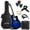 Blue, variant on Ashthorpe Thinline Cutaway Acoustic Electric Guitar with 10-Watt Amp, Blue