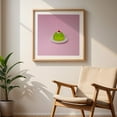 thumbnail image 6 of Green  Gelatin Dessert - Digital Art Dessert Pop Art Kitchen Decor Modern Art Pastel Fruit Surrealism Unframed Wall Art Print 32 x 32 inches, 6 of 9