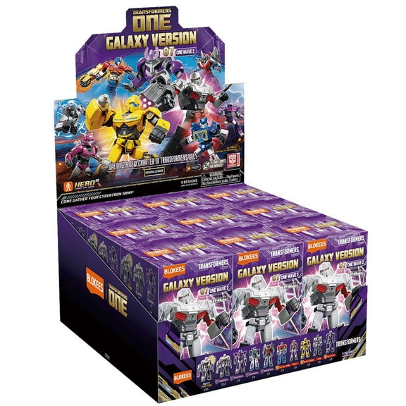 Blokees Transformers 07 One Wave 2 Sealed Case of 9 - Galaxy Version