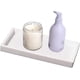 thumbnail image 2 of Bandeja para encimera y tocador: pequeña bandeja de baño flexible e inastillable, bandeja para fregadero de cocina para botellas de jabón, bandeja para llaveros, 2 of 5