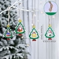 thumbnail image 3 of Qocolhg Wooden Christmas Tree Shape Hanging Ornaments for Christmas Tree, 4 Pcs Christmas Wooden Ornaments for Winter Christmas Holiday Tree Decorations, Christmas Ornaments Clearance, 3 of 9