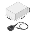 thumbnail image 3 of Micrófono Ptt Micrófono PTT Micrófono de altavoz remoto de hombro para adaptador NATO de 7,1 mm U94 PTT, 3 of 7