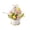 B, variant on AURIGATE Easter Floral Centerpiece with Artificial Flowers & Colorful Eggs, Plastic Spring Table Decor for Home & Party, 3.54×8.07in