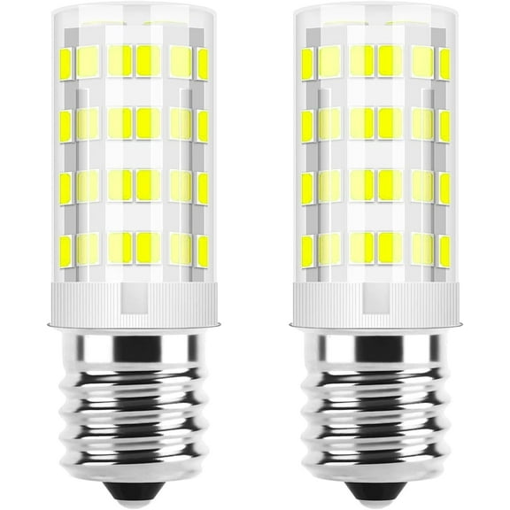 Refrigerator Light Bulb Replacement Kei D28a Kel 2811 4W E17 LED Bulb, 4W Equivalent to 40W Halogen Bulb, 5304517886 Kei D28x Kel 2816x Freezer Bulb Fridge Light Bulb Cool White 6000K