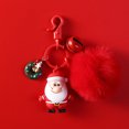 thumbnail image 6 of VerPetridure Santa Claus Pendant Cute Creative Practical Key Ring Bag Pendant Santa Claus Keychain Cute Creative Practical Keyring School Bag Pendant, 6 of 9