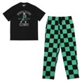 thumbnail image 4 of Demon Slayer Tanjiro Posing Sleep Loungewear Pajama Set, 4 of 4