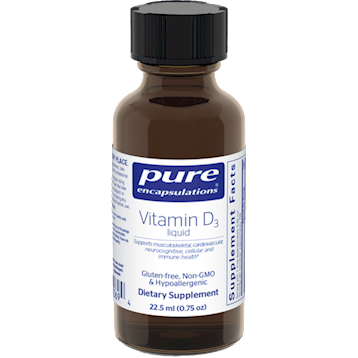 UPC 766298010694 product image for Pure Encapsulations Vitamin D3 Liquid 22.5ml Bottle | upcitemdb.com