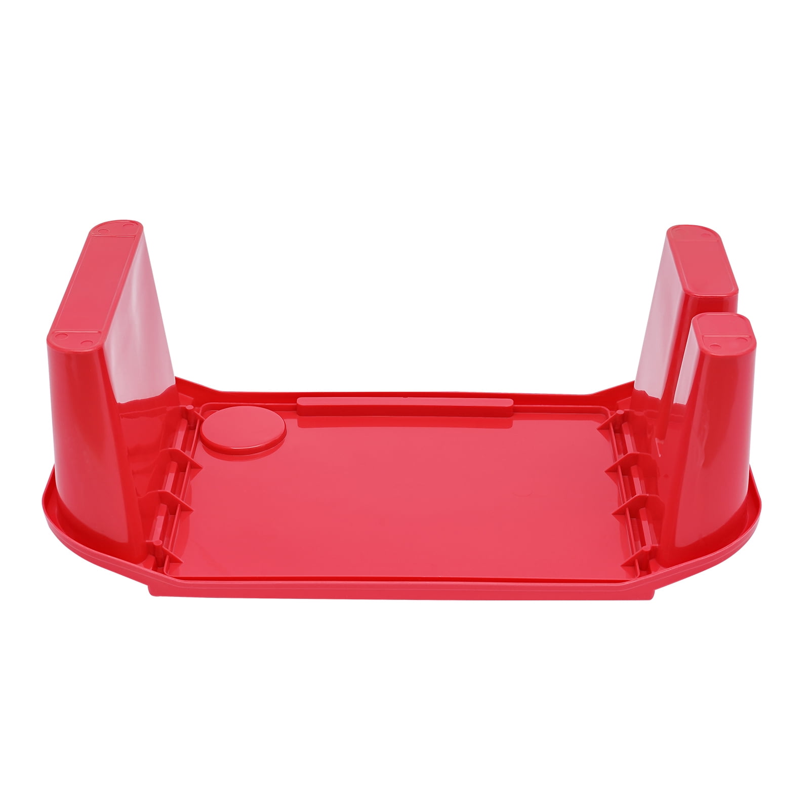 6 Pcs Kids Lap Desk Tray, Plastic Breakfast Laptop Trays with Side Pockets, Portable Lap Bed Table for Writing, Reading, Drawing, Doing Homework, Eating in Bed