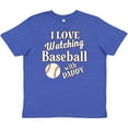 thumbnail image 3 of Inktastic Daddy Baseball Grandson Gift Youth T-Shirt, 3 of 5
