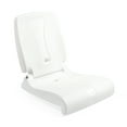thumbnail image 2 of Step2 Flip Seat White Pool Chair Portable Foldable Seat with Back Support, 2 of 6