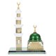 thumbnail image 2 of Adornos musulmanes fuertes, Kaaba musulmana, para celebraciones de eventos de decoración de gabinetes de sala de estar,Adornos de escritorio islámico Kaaba musulmán, adornos musulmanes, adornos de mez Higoodz Arte y Manualidades, 2 of 7