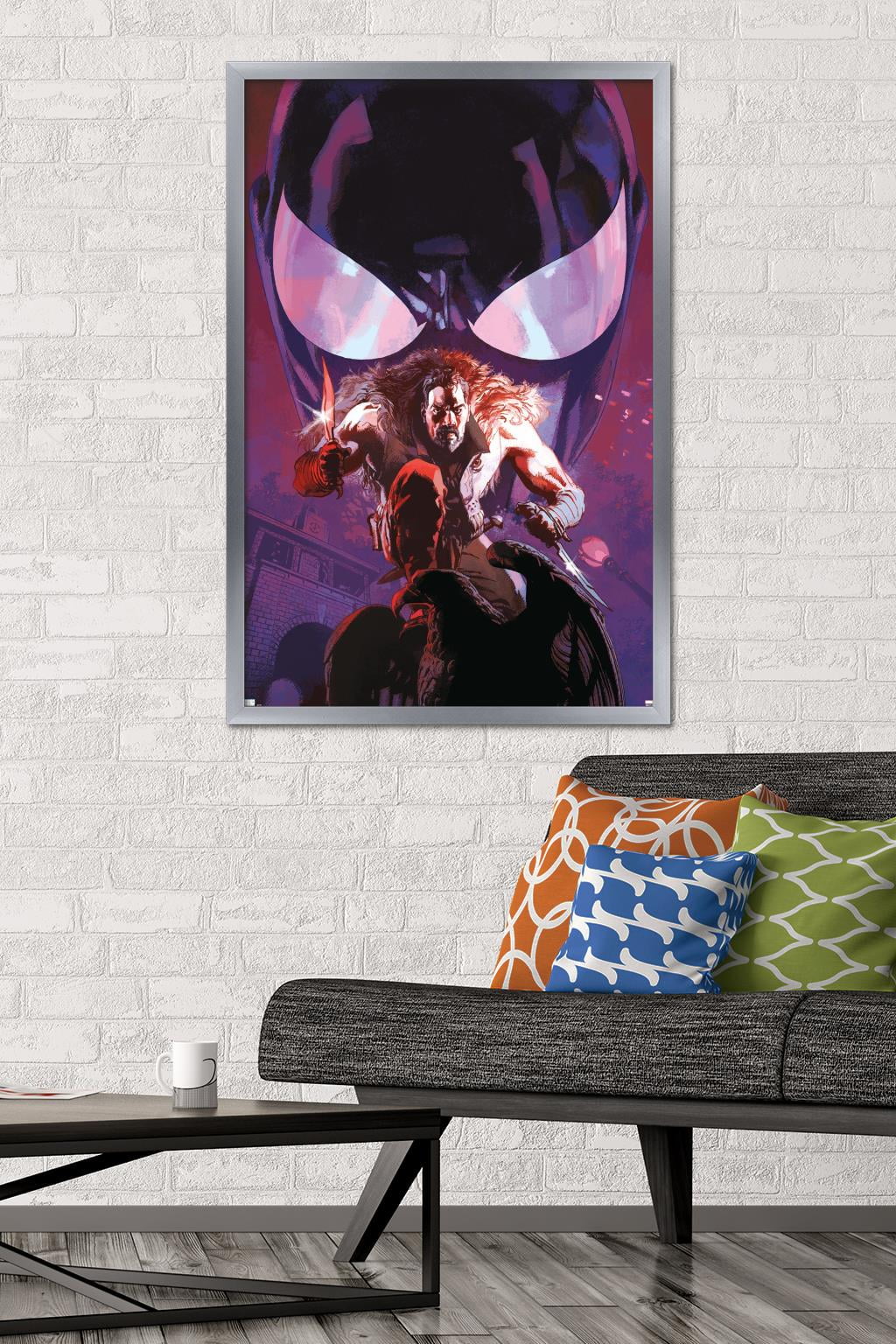 Marvel Kraven The Hunter - Amazing Spider-Man #21 Wall Poster, 22.375" x 34" Framed